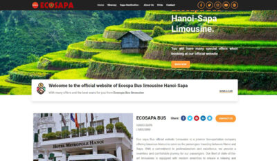 OFFICIAL WEBSITE OF ECO SAPA BUS