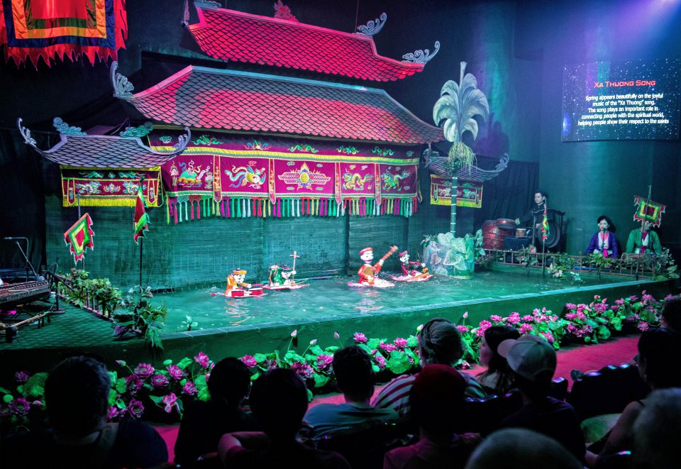 Hanoi best things to do & travel guide Traditional Vietnamese water puppet show at Thang Long Theatre in Hanoi