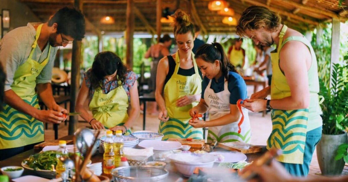Hanoi best things to do & travel guide Vietnamese cooking class making spring rolls