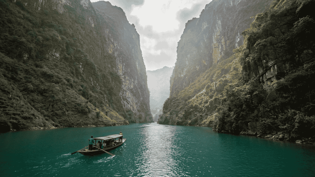 Ha Giang mountain loop road limestone karst Vietnam