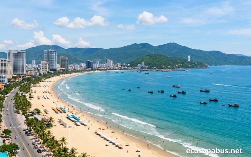 Da Nang beach Vietnam