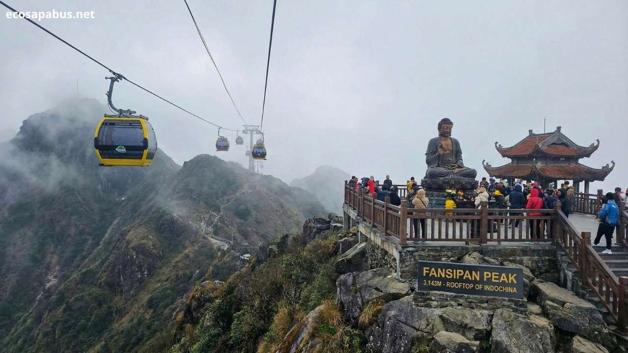Fansipan cable car 2-day Sapa tour