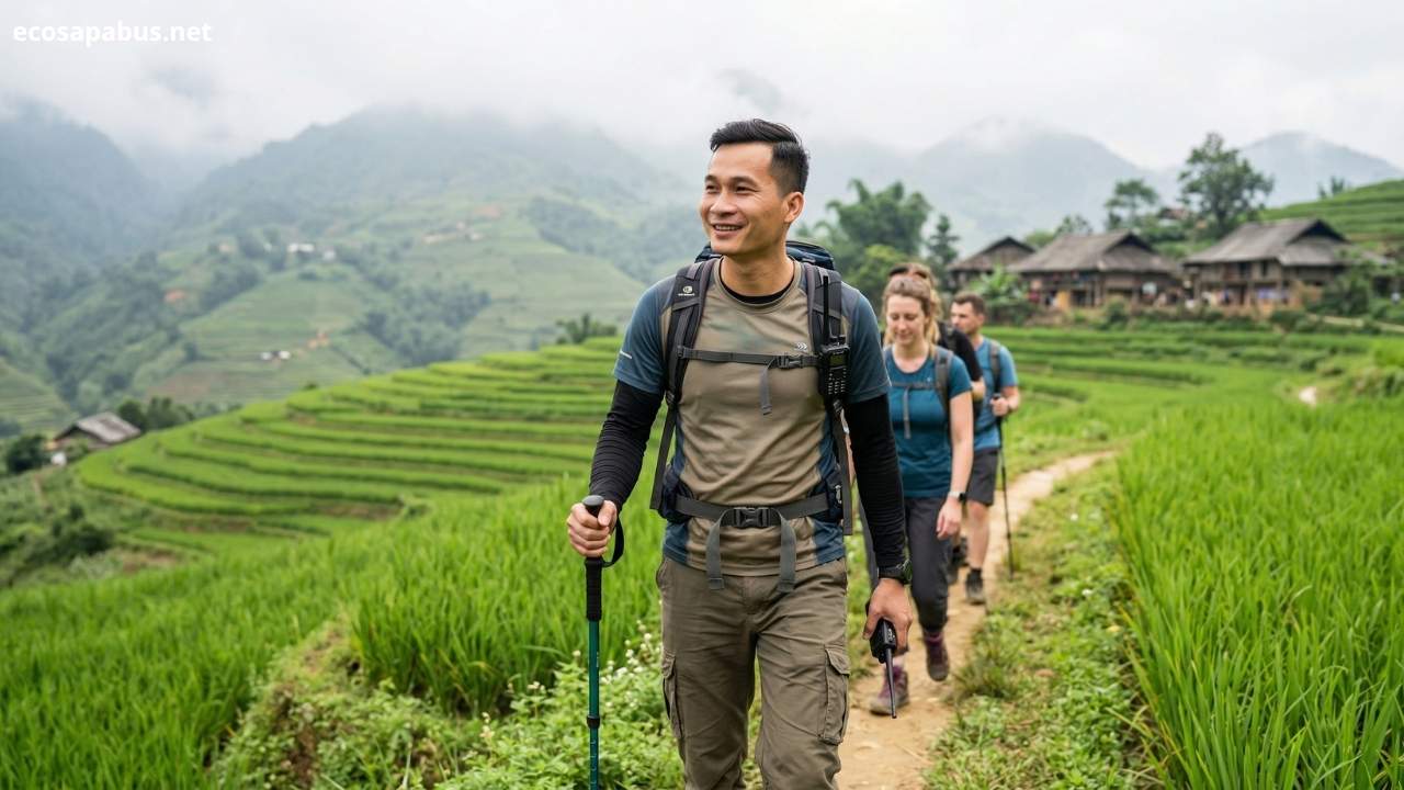 Sapa Valley Trekking Full Day Hang Da 1800m