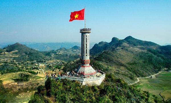Lung Cu Flag Tower Vietnam northernmost point Ha Giang China border