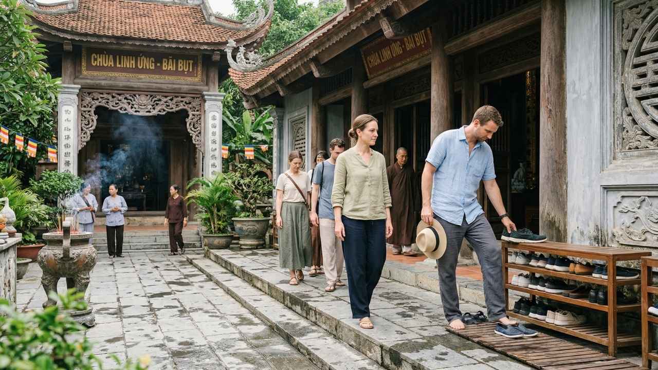 Hoi An local culture temples dress code ancient town etiquette Vietnam 2026