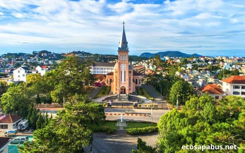 Da Lat highlands pine forest cool mountain Vietnam