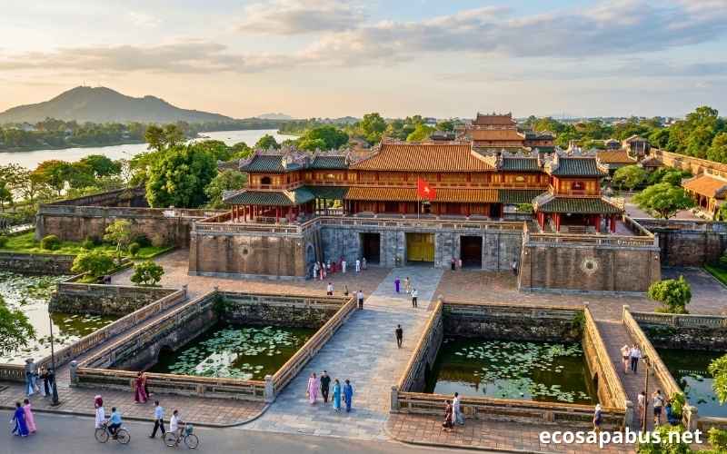 Hue Imperial Citadel Vietnam Nguyen dynasty gate