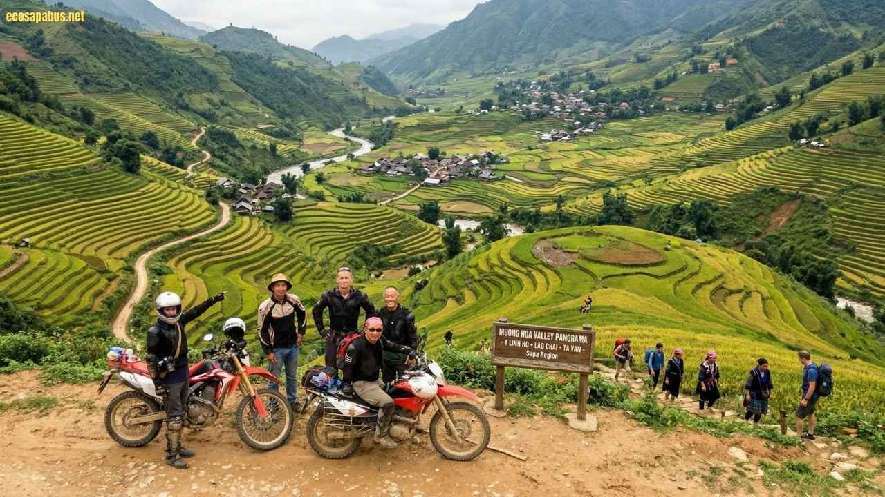Muong Hoa Valley trekking rice terraces Sapa Y Linh Ho Lao Chai Ta Van village