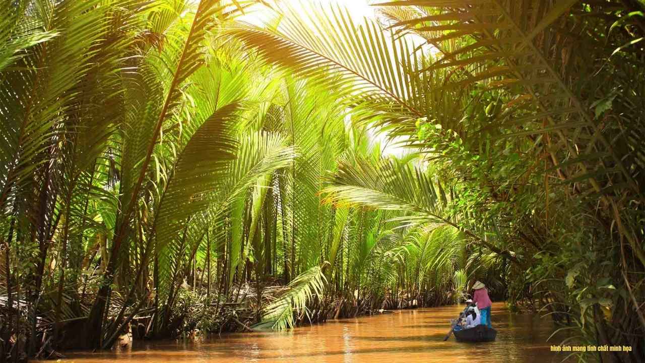 Mekong Delta floating market boats