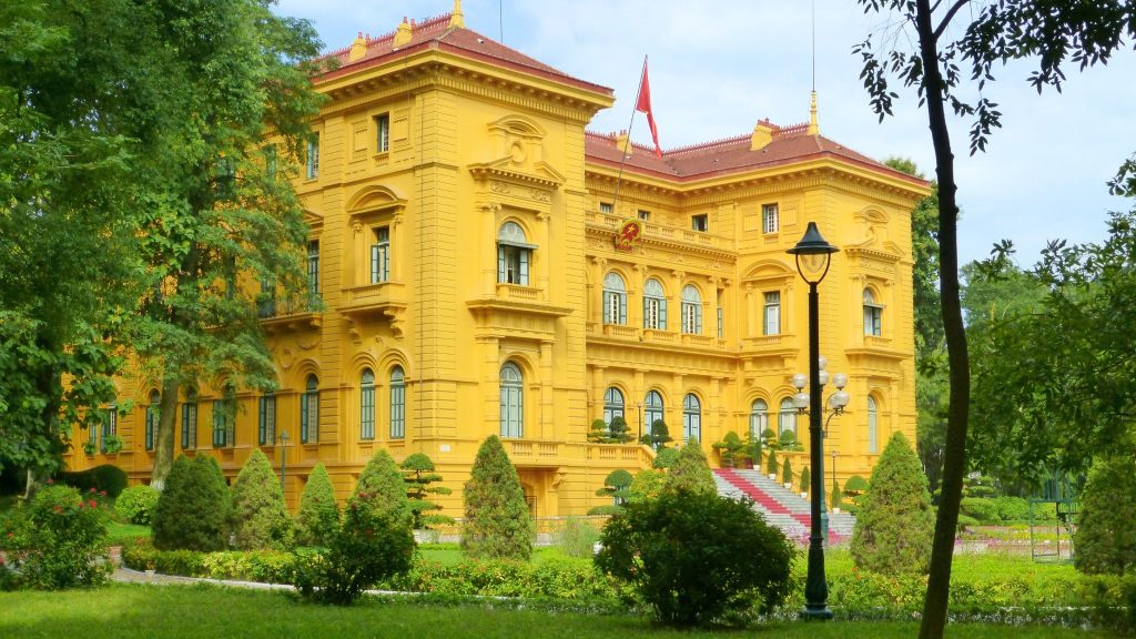 Admire The French Colonial Architecture Of Hanoi’s Historic Presidential Palace in Hanoi Arrival