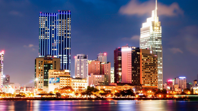 Admire The Stunning Views Of Saigon River