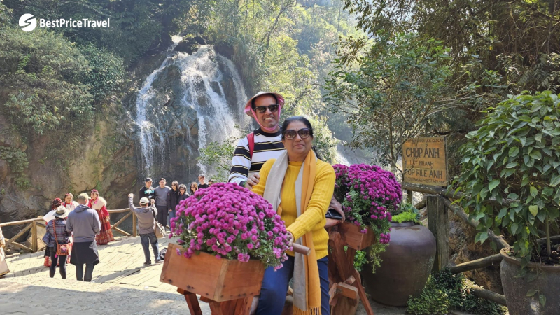 Admire The Stunning Waterfall In Sapa in Sapa Town