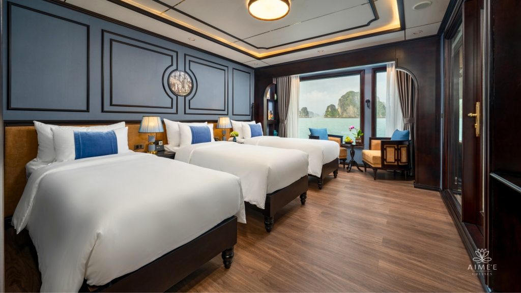 Aimee Cruise Grace Ocean Suite Triple cabin