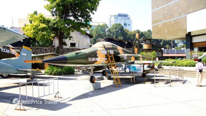 American F5A Jet Fighter At The War Remnants Museum