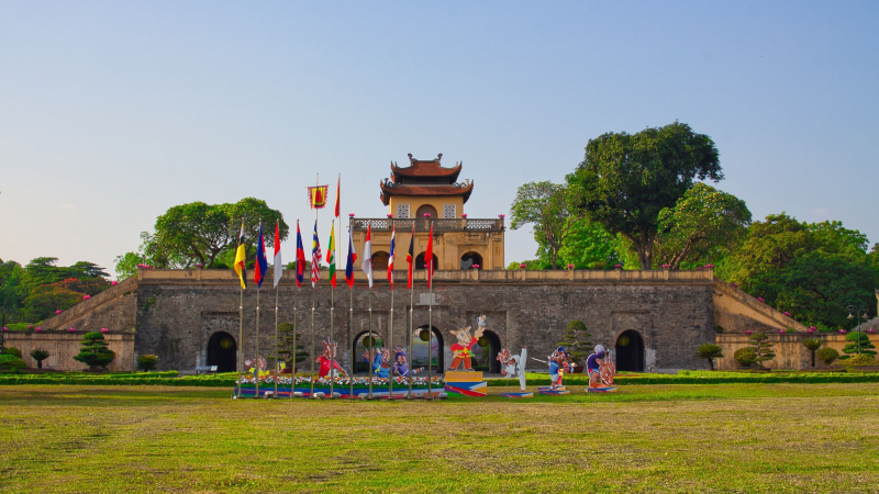 Arrived At Hanoi The Capital Of Vietnam