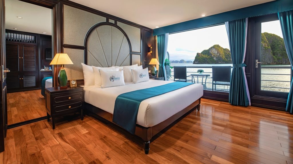 Aspira Cruises cabin interior on Aspira Cruises