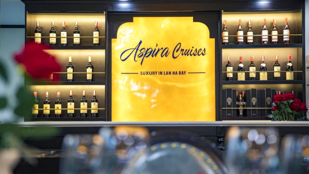 Aspira Cruises restaurant and onboard dining area