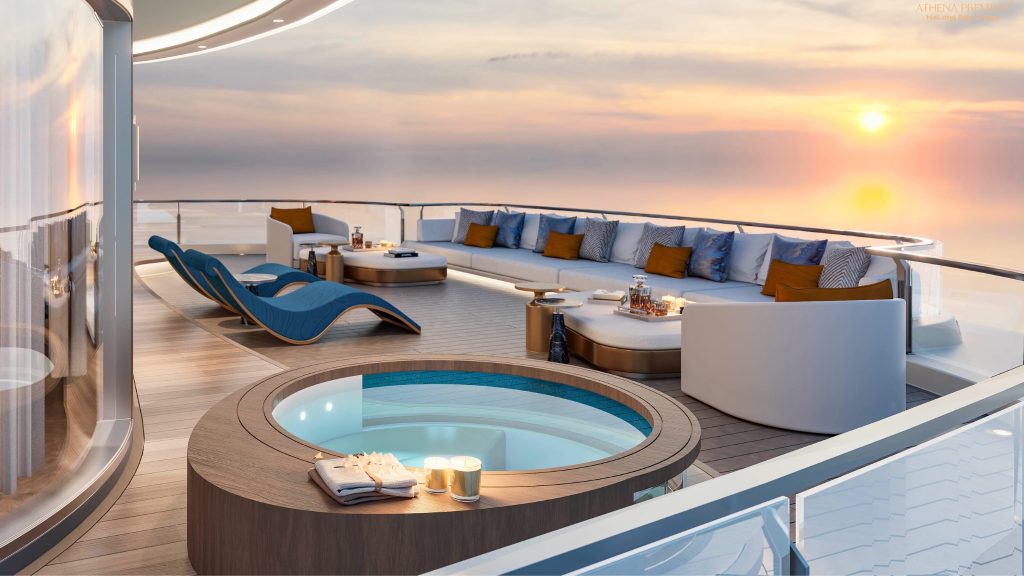 Athena Premium Cruise Imperial Athena Suite cabin