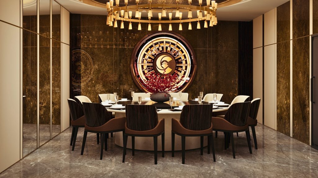 Catherine Horizon Cruise restaurant and onboard dining area