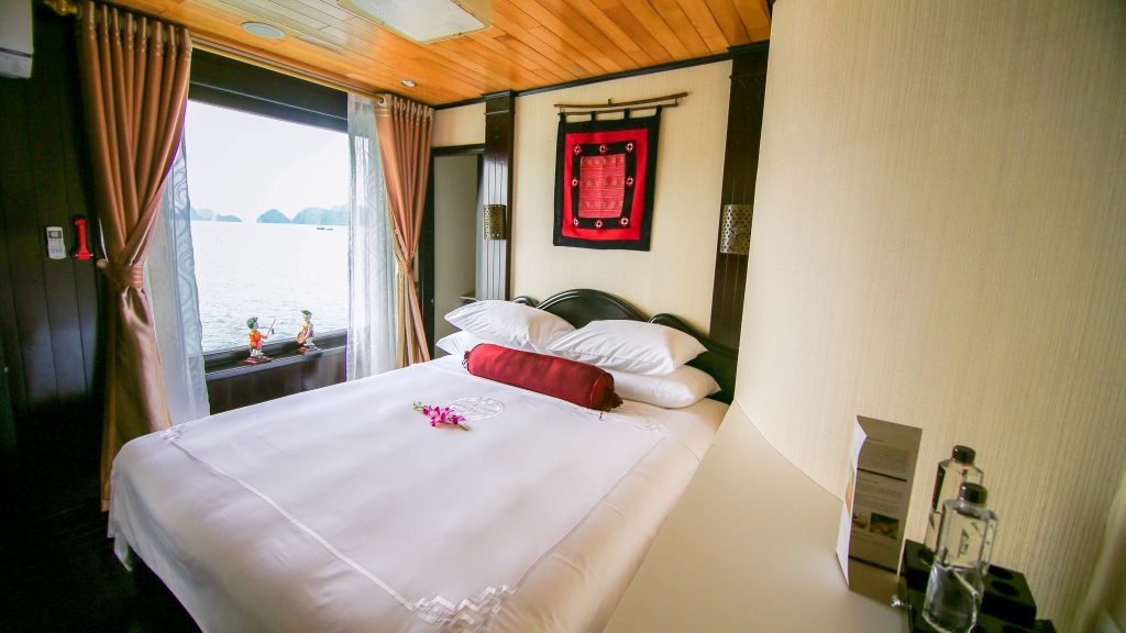 Dragon Legend Cruise cabin interior on Dragon Legend Cruise