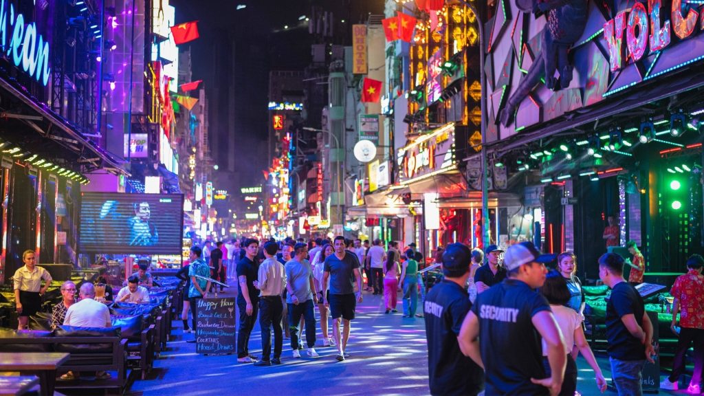 Experience Saigon Nightlife With Local Brews And Busy Beer Street Atmosphere