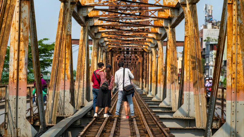 Explore The Traces Of Time Along The Bridge