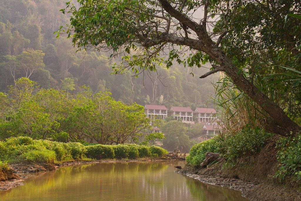 Natural scenery near Ba Be Lake in northern Vietnam