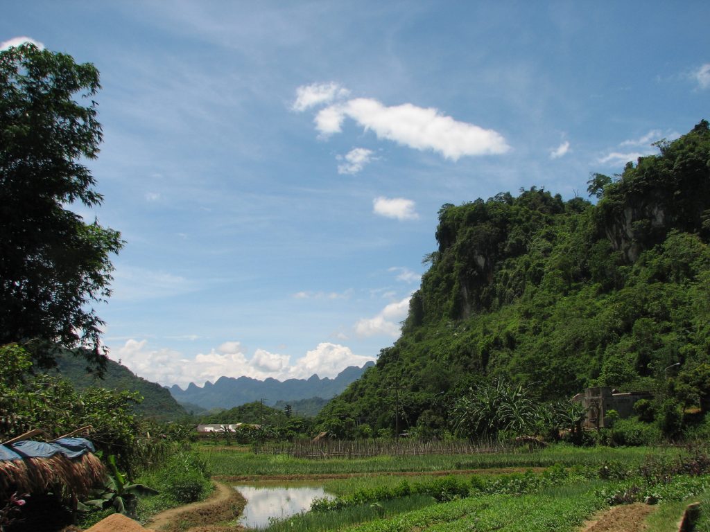 Ha Giang mountain scenery in northern Vietnam