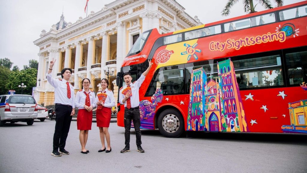 Hanoi Hop On Hop Off Sightseeing Tour – EcoSapa Bus