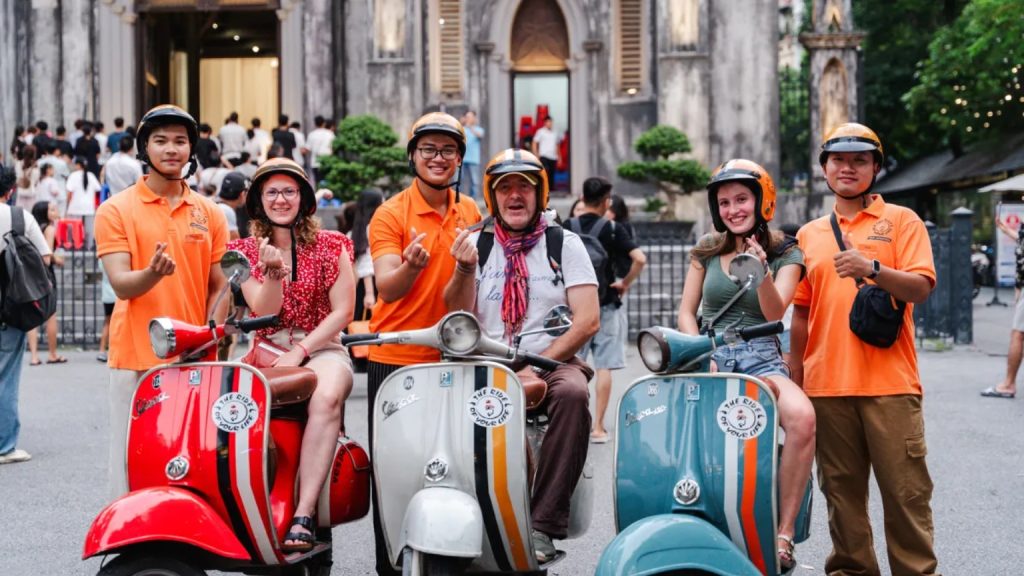 Hanoi Insight Vespa Tours Half Day – EcoSapa Bus