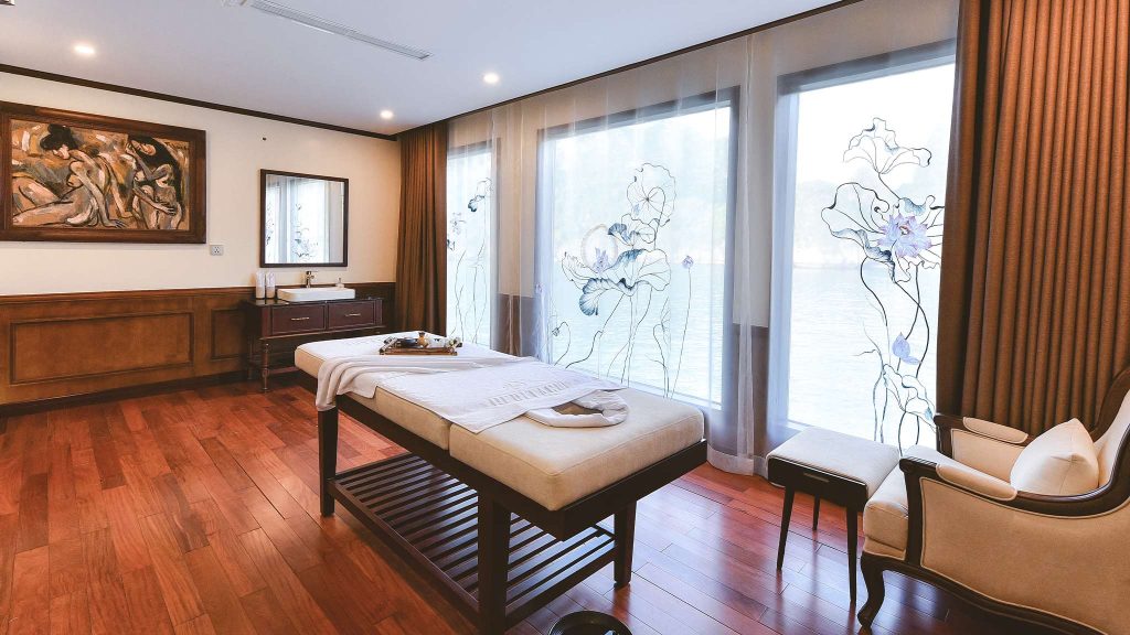 Heritage Binh Chuan Cruise spa and wellness facilities on board