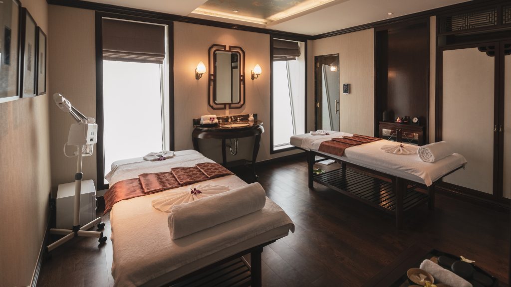 Heritage Line Ginger Cruise spa and wellness facilities on board