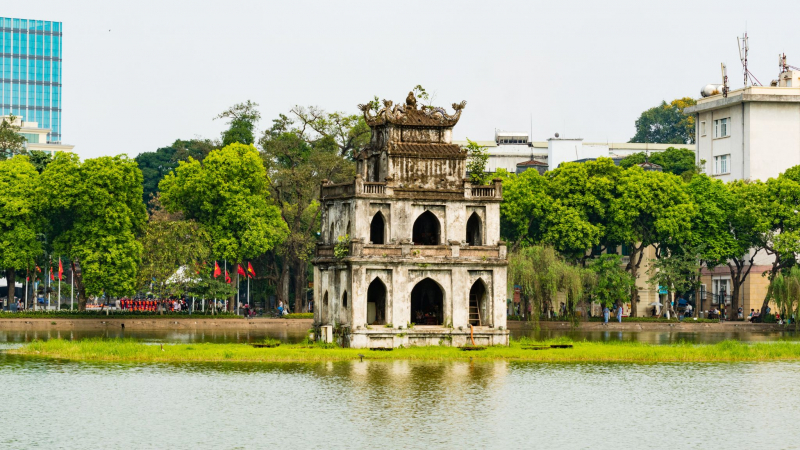 Hoan Kiem Lake Means “Lake Of The Returned Sword”