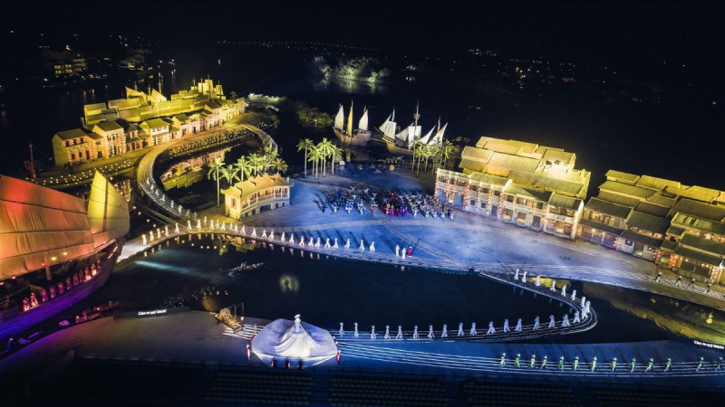 Hoi An Memories Show Overall View From Above