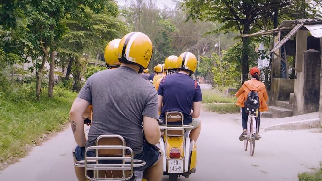 Hoi An Vespa Tour Half Day – EcoSapa Bus