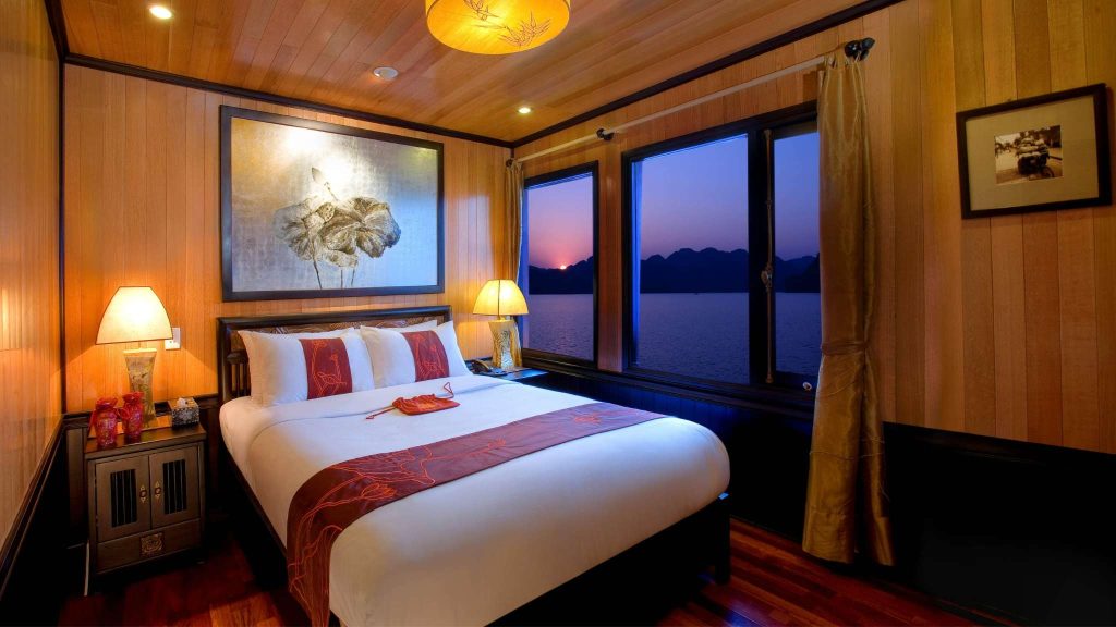 Indochina Sails cabin interior on Indochina Sails