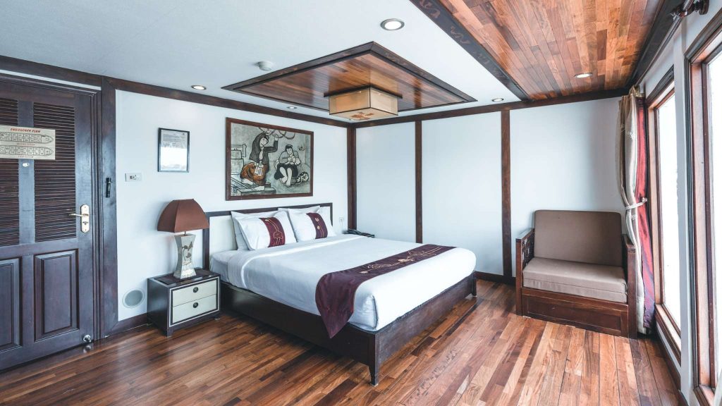 Indochina Sails President Suite cabin