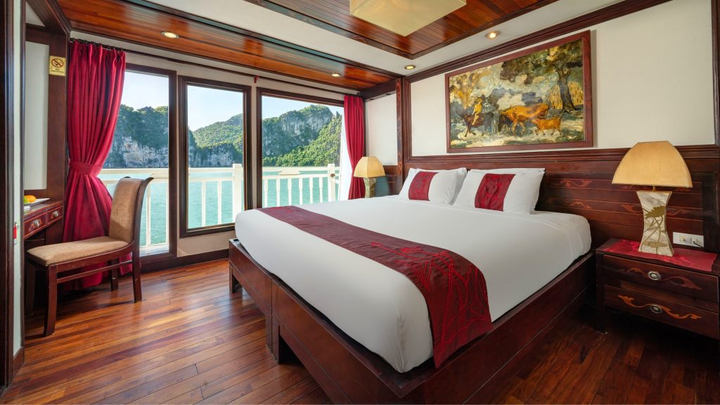Indochina Sails Suite Balcony cabin