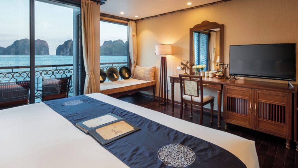 Indochine Cruise Family Connecting cabin