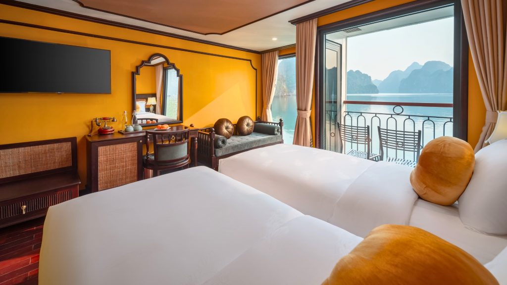 Indochine Grand Cruise Junior Suite cabin