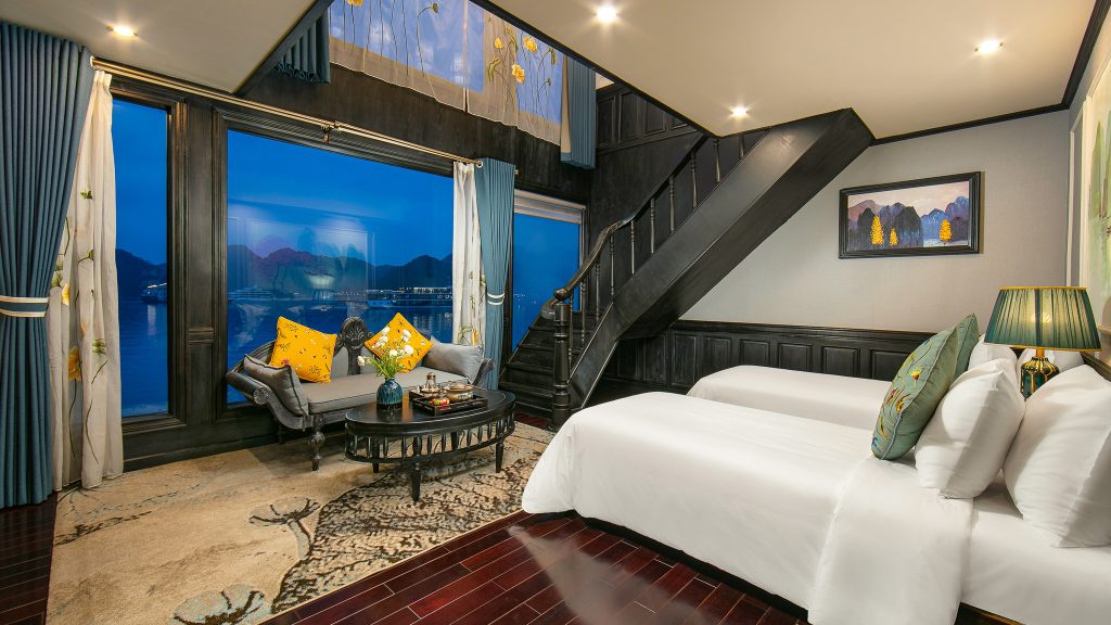 La Regina Grand Cruise Lan Ha Duplex Suite cabin