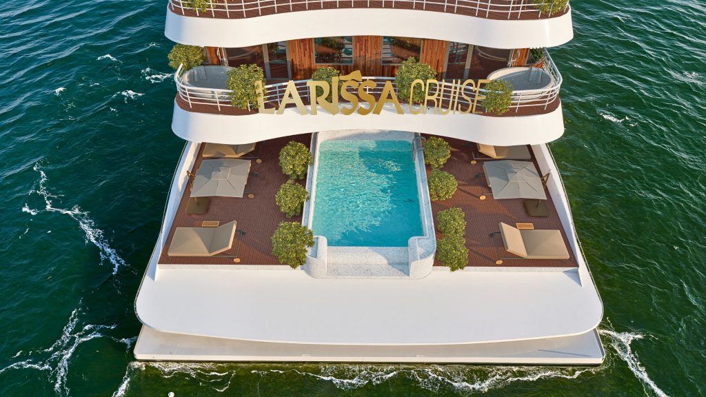 Larissa Cruise onboard experience in Bai Tu Long Bay