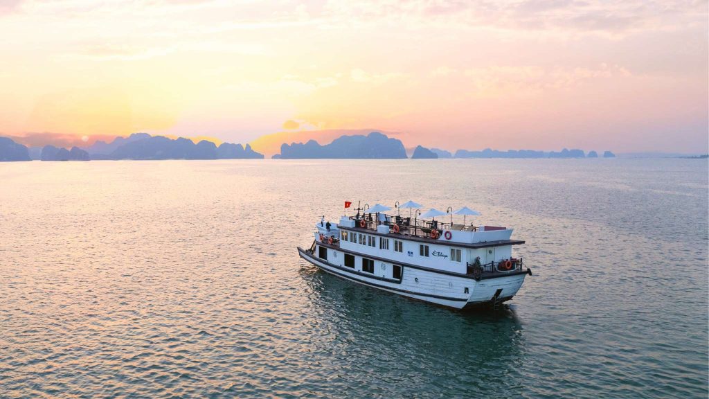 Legend Halong Private Cruise sailing through Halong Bay