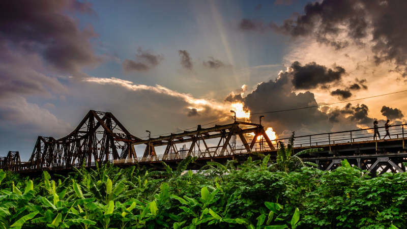 Long Bien Bridge The Witness Of History
