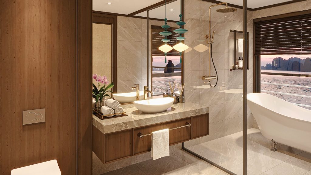 Orchid Luxury Cruise Family Suite Balcony cabin
