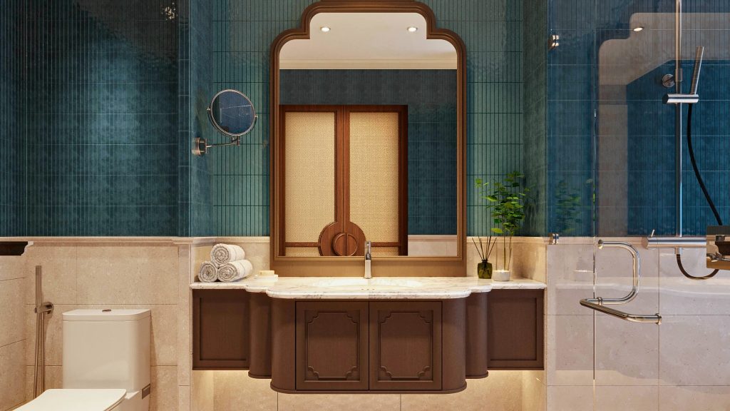 Oris Cruise bathroom with bathtub on Oris Cruise