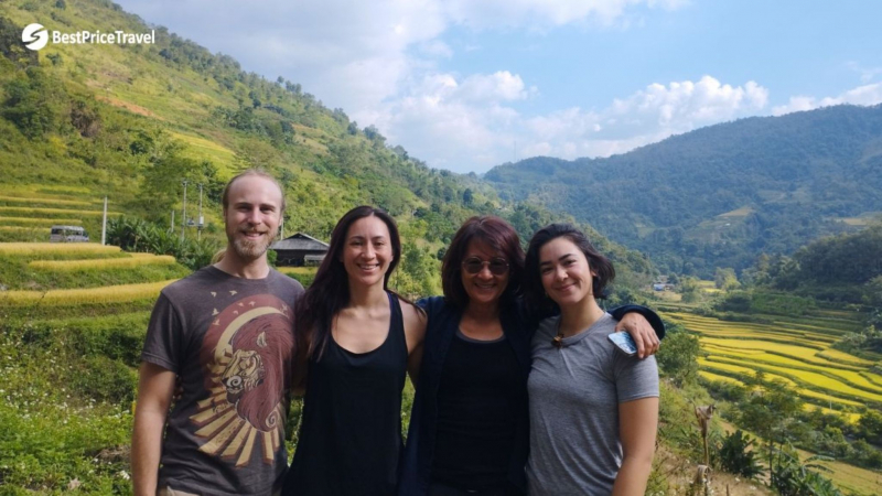 Picturesque Rice Terraces In Muong Hoa Valley in Sapa