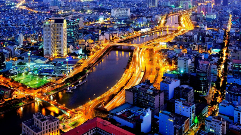 Saigon River The Magical River