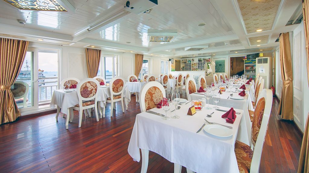 Signature Cruise restaurant and onboard dining area
