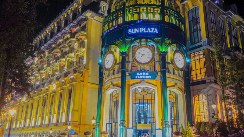 Stunning Sun Plaza In Sapa Town in Lao Cai